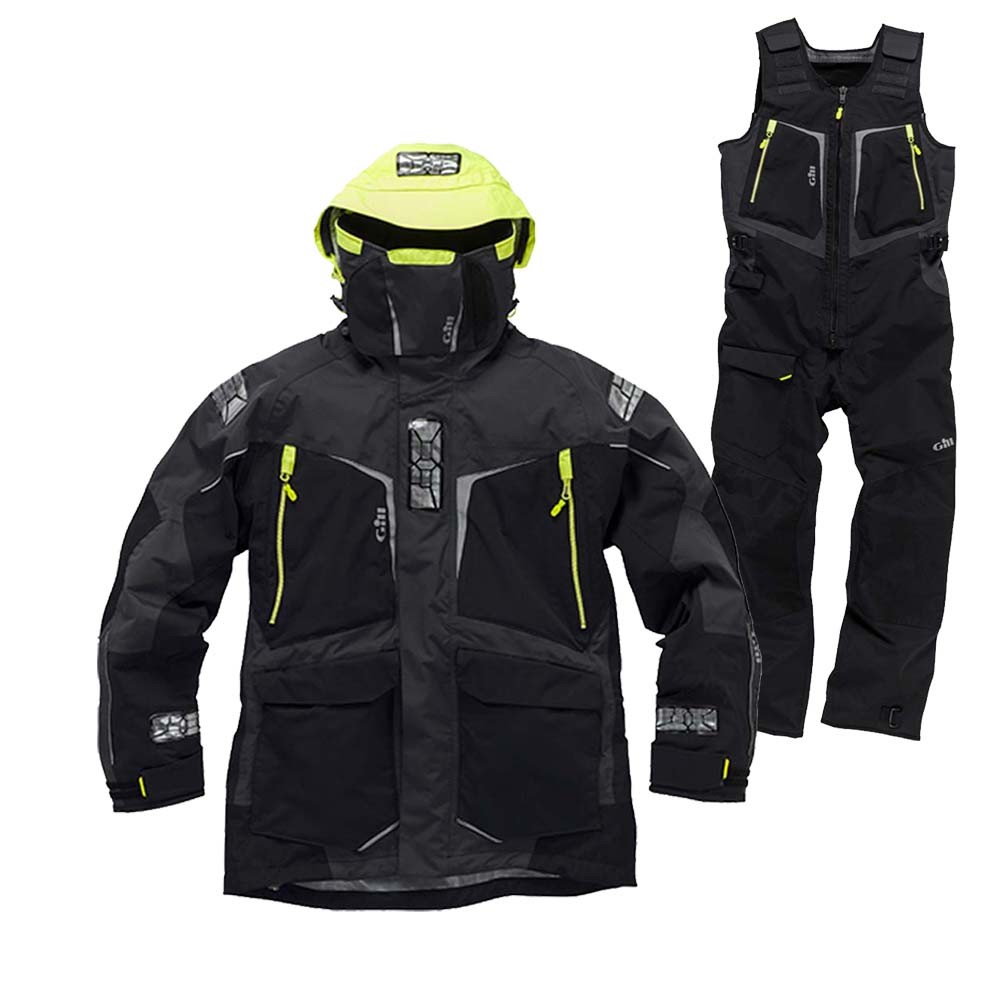 OS1 Graphite Suit & Helmsman Gloves