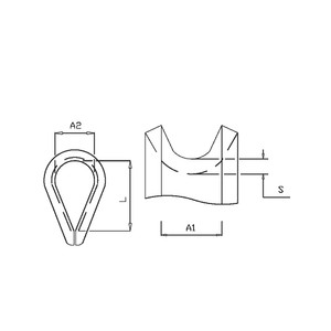 Nylon Thimble 8mm (5pk) 