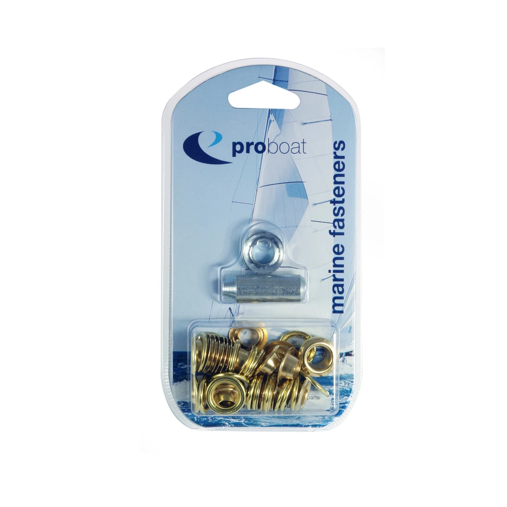 Force 4 Brass Eyelet Kit x 50 - 5.16mm (BP18) 