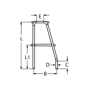 Force 4 Gate Stanchion