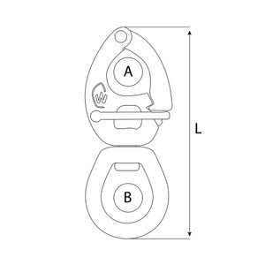 QR Snap Shackle Large Bail 110mm