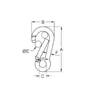 Kong Carbine Hook Tested 70mm No Eye