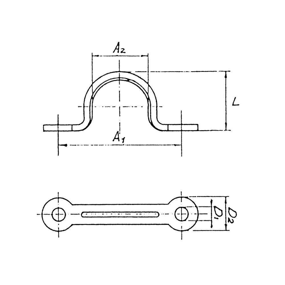 2PK 32mm Strip Lacing Eye