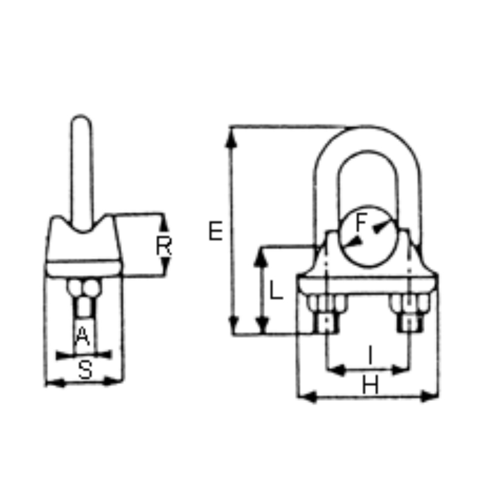 2x3mm Stainless Steel Wire Rope Grip