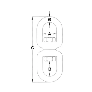 Force 4 5mm Stainless Steel Eye/Eye Swivel