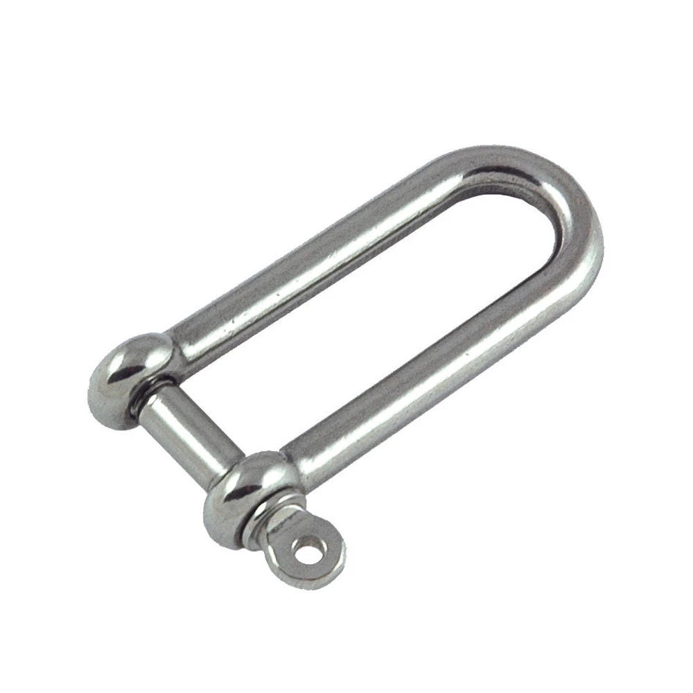Force 4 Stainless Steel Long D Shackle - 1 Pack