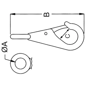 Kong Fixed Eye Boat Snap 