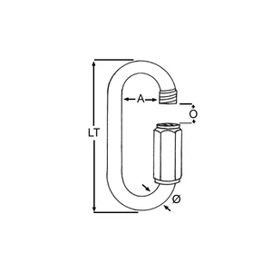 Force 4 Stainless Steel Rapide Link - Standard 