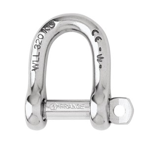 Shackle Stainless Steel D M6 Self-Locking Shackle 