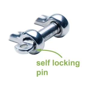 Wichard Shackle Stainless Steel D M6 Self-Locking Shackle