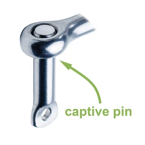 Wichard 12MM D Captive Pin Shackle 