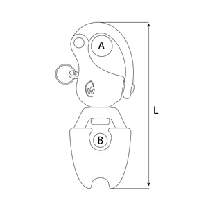 Wichard Snap Shackle and Thimble