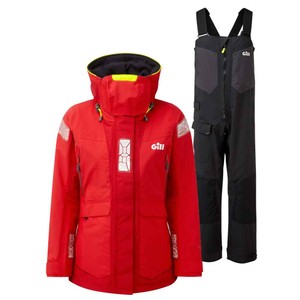OS2 Red Offshore Suit & Helmsman Gloves