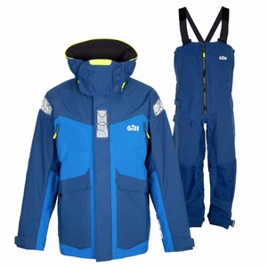 OS2 Blue Offshore Suit + Helmsman Gloves