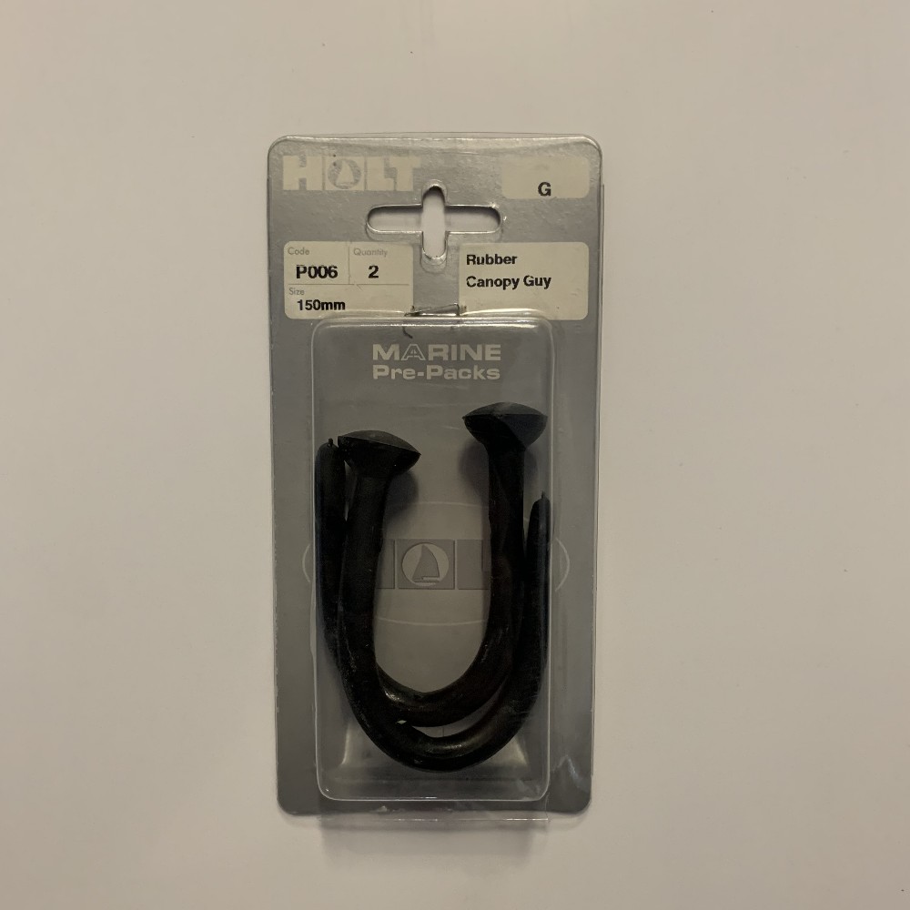 Rubber Canopy Guys 150mm