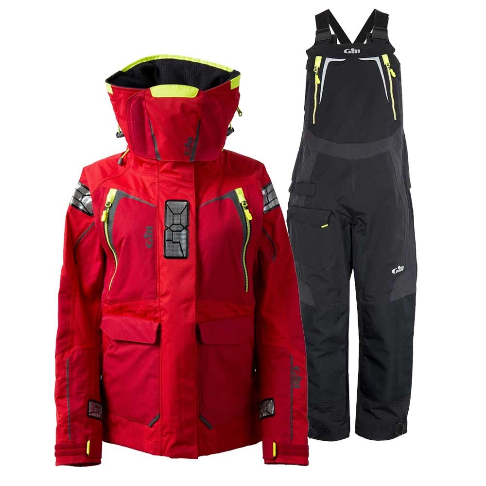 Women's Red OS1 Suit + Thermogrid Gilet