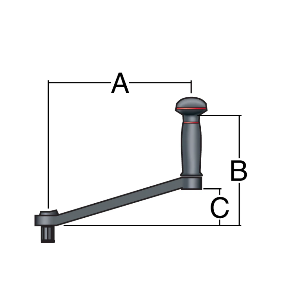 8&rdquo; Lock-in Low Profile Speed Grip Alu