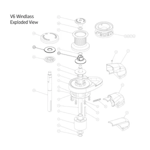 Lewmar V6 Windlass Spares 