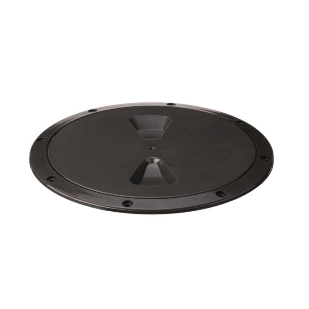 Inspection Hatch 8&rdquo; Black with O-Ring Seal
