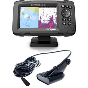 Hook Reveal 5 50_200 HDI Chartplotter Fishfinder Combo 