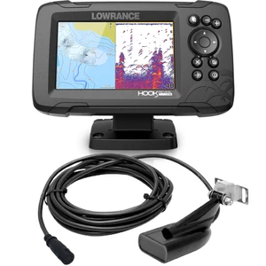Lowrance Hook Reveal 5 83_200 HDI Chartplotter Fishfinder Combo