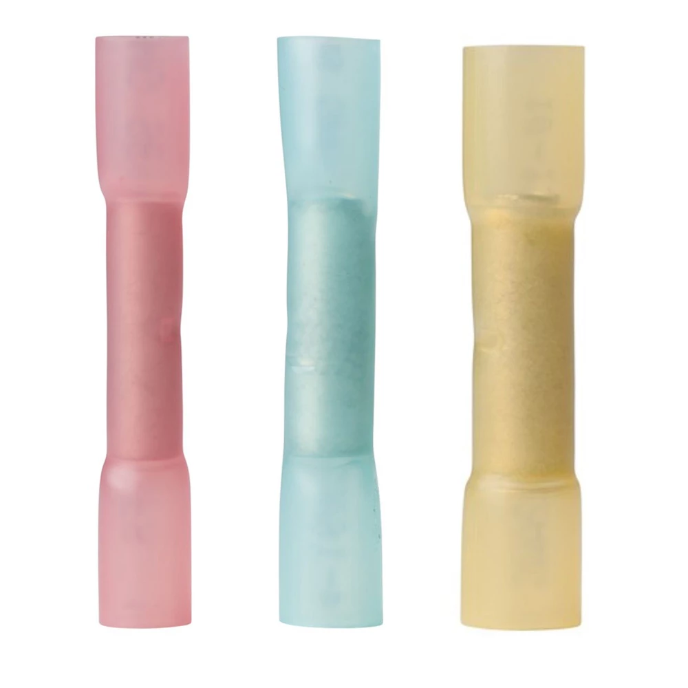 Index Adhesive Lined Heat Shrink Crimp Butt Connectors 