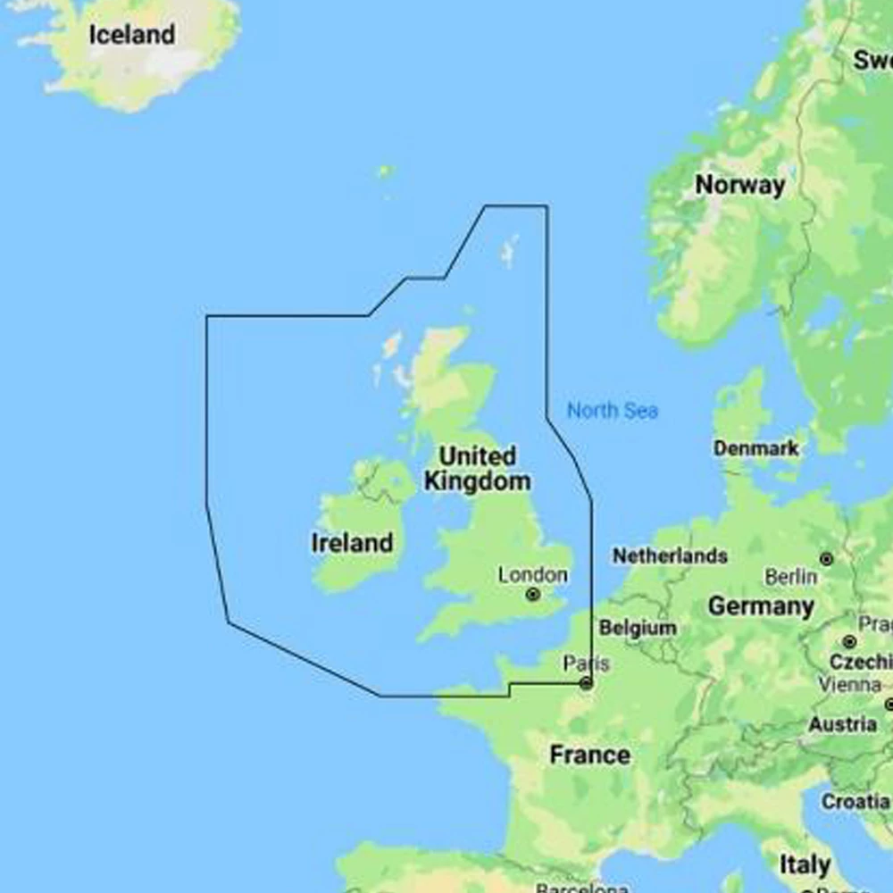 C-Map Discover UK & Ireland Electronic Chart 