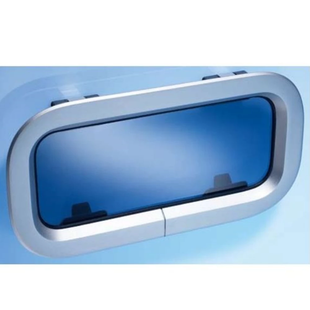 Fixed Portlight Sz1 c/w White trim & Flyscreen