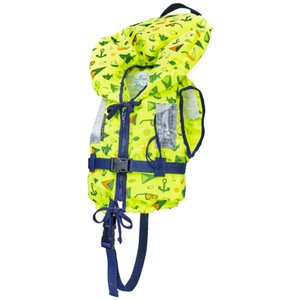 100N Typhoon Childs Life Jacket Yellow