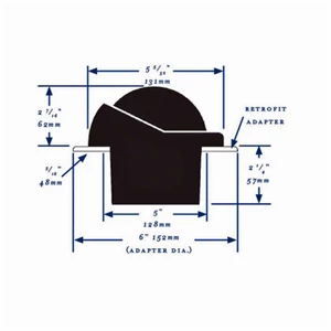 Ritchie Helmsman Compass - Flush Mount Direct Read