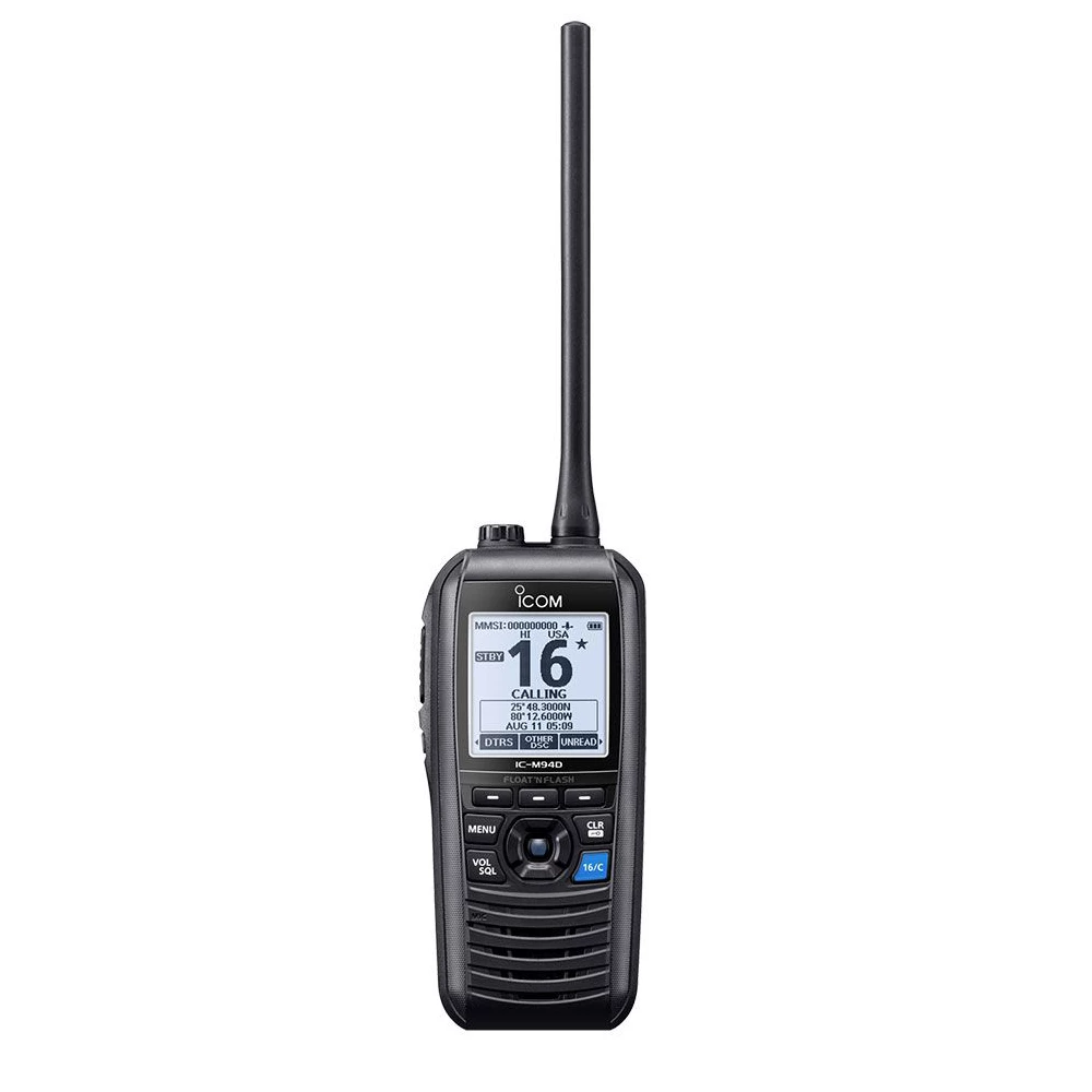 Icom IC-M94DE DSC Handheld VHF With AIS Receiver