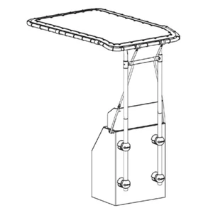 Osculati Easy Install Aluminium T-Top
