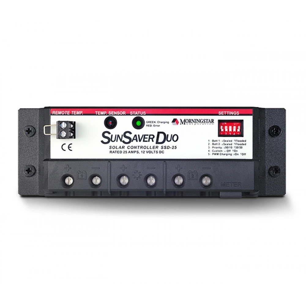 Morningstar SunSaver Duo Solar Regulator 25A/12V