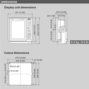 Icom MR-1010R2 Radar System 
