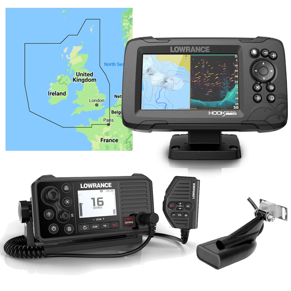 Marine GPS Chart Plotters & Depth Sounders Force 4