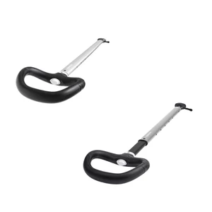 Spinlock Asymmetric Tiller Extension (Silver) 1200-1600mm