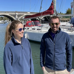 Windward Eddystone Half Zip Fleece - Navy 