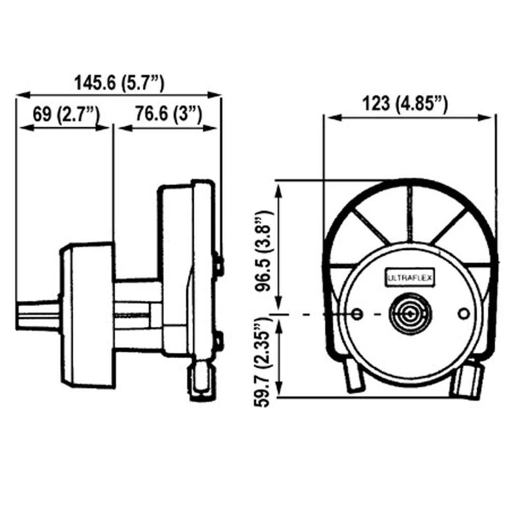 T67 Rotary Steering Helm
