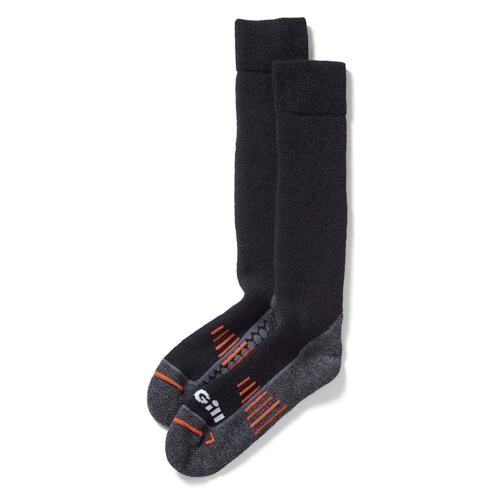 Merino Wool Boot Socks - Black