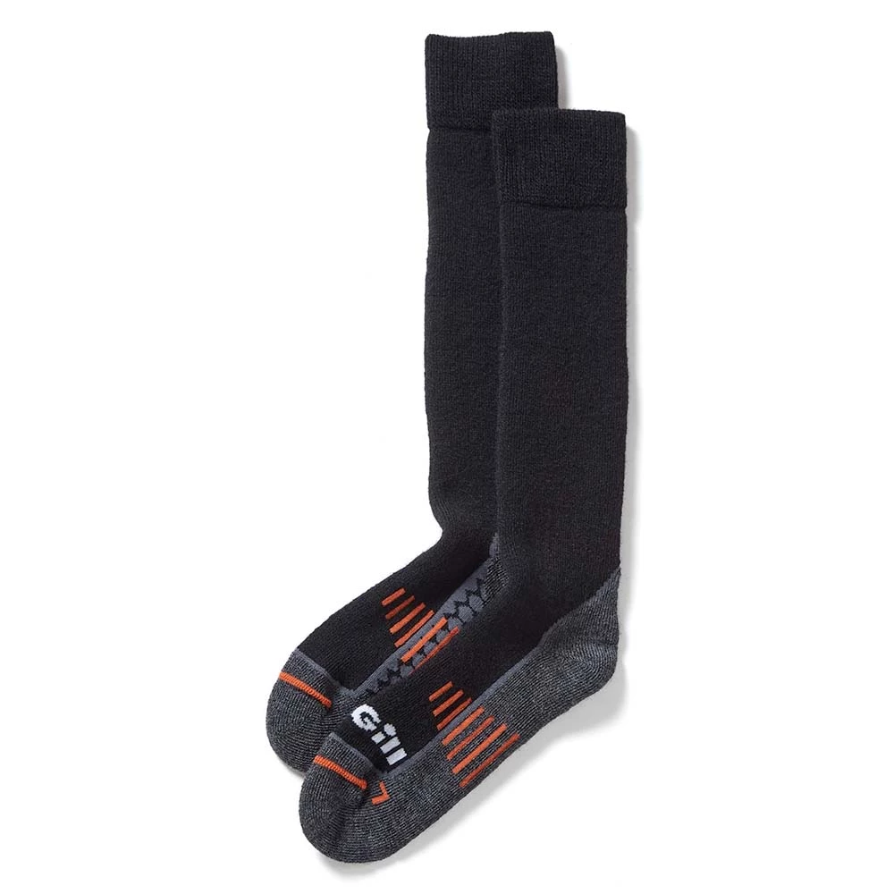 Gill Merino Wool Boot Socks - Black 