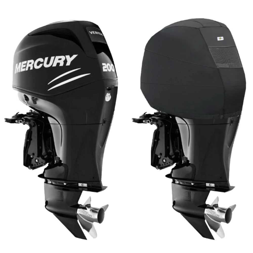 Fitted Outboard Motor Cover - Mercury/Mariner 135-200hp Verado 1.7L 4-Stroke 2005 on