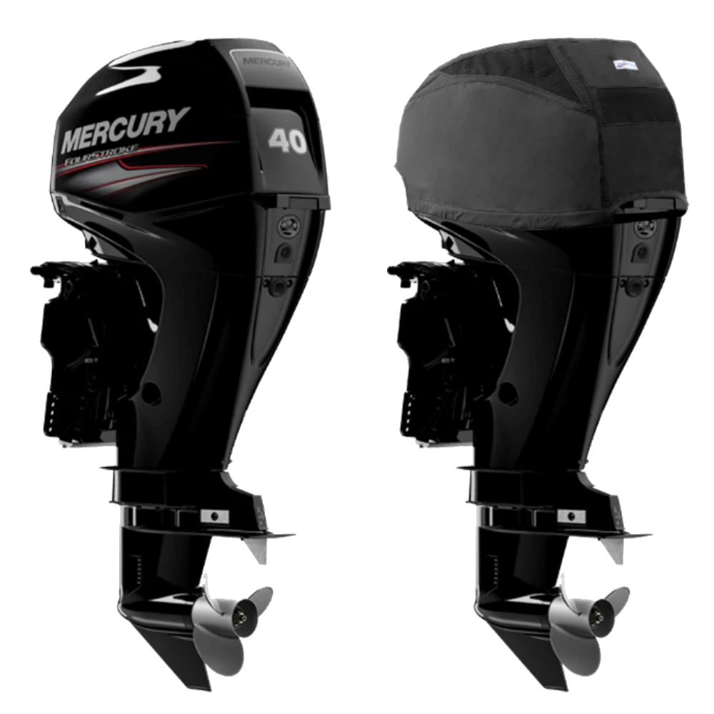 Fitted Outboard Motor Cover - Mercury/Mariner 40hp 3 Cyl 4-Stroke 747cc 2008 on