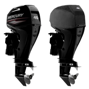 Oceansouth Fitted Outboard Motor Cover - Mercury/Mariner 40hp 3 Cyl 4-Stroke 747cc 2008 on