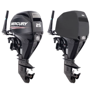 Oceansouth Fitted Outboard Motor Cover - Mercury/Mariner 25-30hp 3 Cyl 2007-2021 