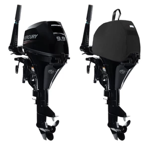 Oceansouth Fitted Outboard Motor Cover - Mercury/Mariner 8-9.9hp 2 Cyl 4-Stroke 209cc 2006 on