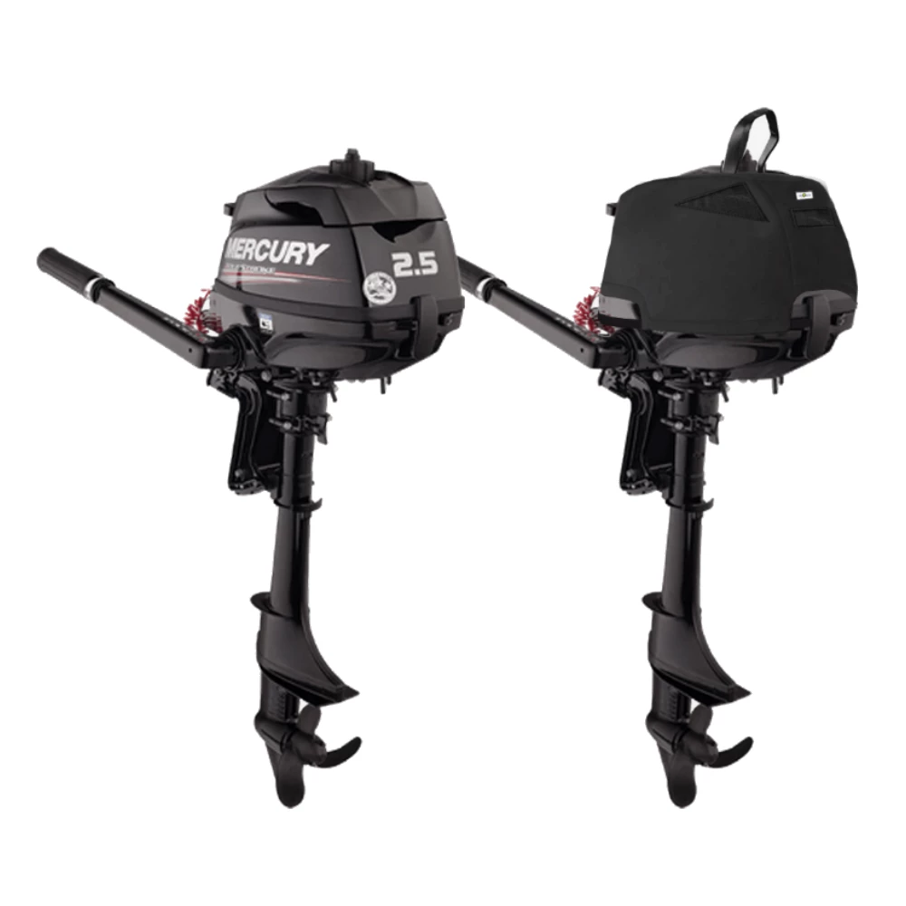 Oceansouth Fitted Outboard Motor Cover - Mercury/Mariner 2.5-3.5hp 1 Cyl 4-Stroke 85cc 2007 on