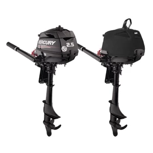 Oceansouth Fitted Outboard Motor Cover - Mercury/Mariner 2.5-3.5hp 1 Cyl 4-Stroke 85cc 2007 on