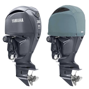 Oceansouth Fitted Outboard Motor Cover - Yamaha F225/250/300hp 4.2l V6 2010-2020 