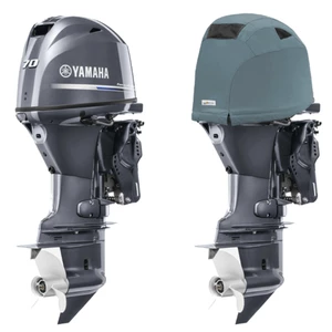 Oceansouth Fitted Outboard Motor Cover - Yamaha F50-F70hp 4 Cyl 4S 996cc 2010 on