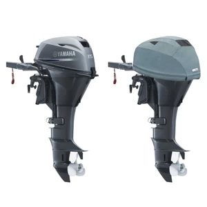 Oceansouth Fitted Outboard Motor Cover - Yamaha F15C-F20Bhp 2 Cyl 4S 362cc 2007 on
